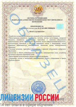 Образец сертификата соответствия (приложение) Тихвин Сертификат ISO 27001